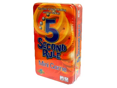 5 SECOND RULE CARD GAME: 2018