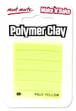 Make n Bake Polymer Clay - Pale Yellow