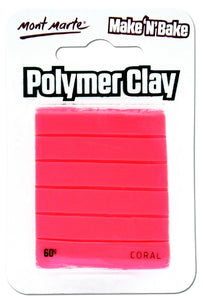 Make n Bake Polymer Clay - Coral MMSP6046