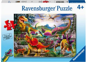 RBURG - T-REX TERROR PUZZLE 35PC