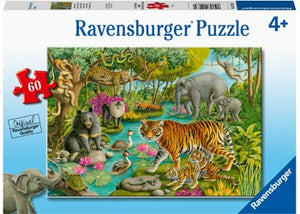 RBURG - ANIMALS OF INDIA PUZZLE 60PC