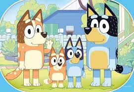 RBURG - BLUEY FAMILY TIME PUZZLE 35PC