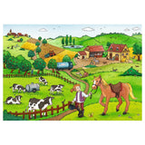 Rburg - Working on the Farm Puzzle 2x12pc