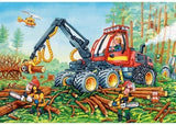 Rburg - Diggers at Work Puzzle 2x24pc