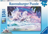 RBURG - UNICORNS ON THE BEACH PUZZLE 150PC