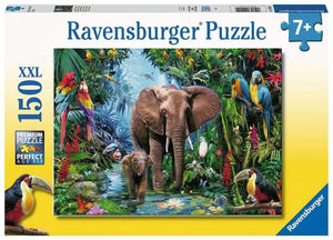 RBURG - ELEPHANTS AT THE OASIS PUZZLE 150PC