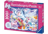 Rburg - Amazing Unicorns Puzzle GLITTER 100pc