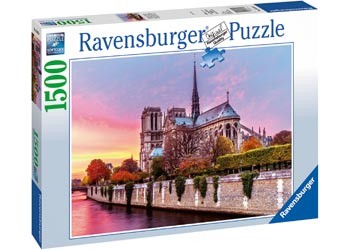 RBURG - PICTURESQUE NOTRE DAME PUZZLE 1500PC