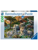 RBURG - WOLVES IN SPRING PUZZLE 1500PC