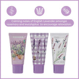 HEATHCOTE & IVORY ENGLISH LAVENDER HAND CREAM TRIO