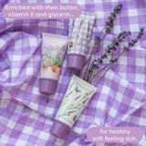 HEATHCOTE & IVORY ENGLISH LAVENDER HAND CREAM TRIO