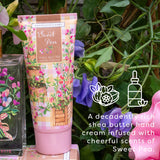 HEATHCOTE & IVORY SWEET PEA HAND CREAM