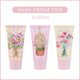 HEATHCOTE & IVORY SWEET PEA HAND CREAM TRIO