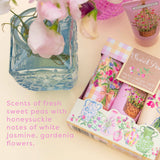 HEATHCOTE & IVORY SWEET PEA HAND CREAM TRIO