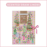 HEATHCOTE & IVORY SWEET PEA SCENTED DRAWER LINERS