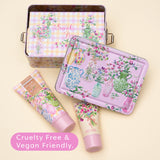 HEATHCOTE & IVORY SWEET PEA RADIANT SKIN ESSENTIALS TIN