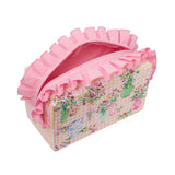HEATHCOTE & IVORY SWEET PEA RUFFLE WASH BAG