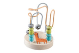 JUNGLE ANIMAL SMALL ROLLER COASTER BEAD MAZE ASST