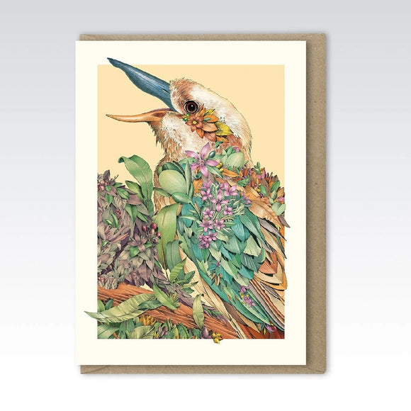 GREETING CARDS - LAUGHING KOOKABURRA NELLY