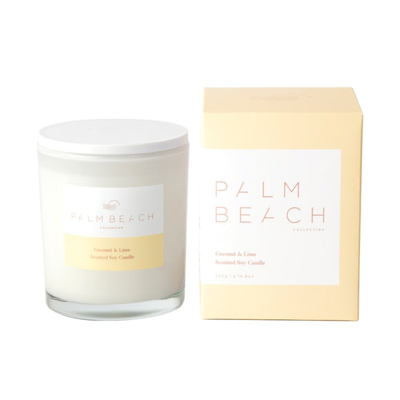 PALM BEACH CANDLE - COCONUT AND LIME