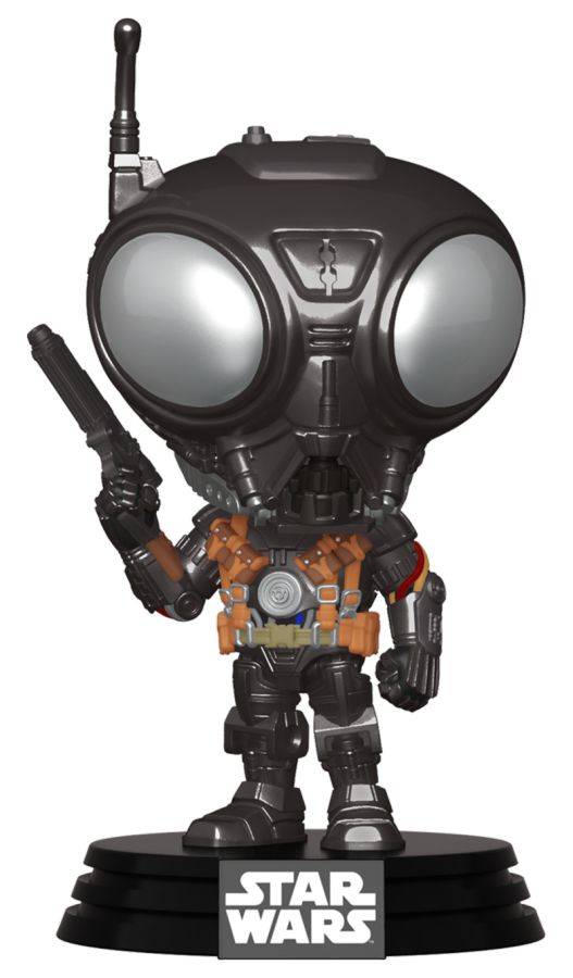 STAR WARS THE MANDALORIAN - Q9-ZERO METALLIC POP! VINYL