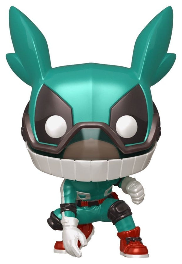 MY HERO ACADEMIA - DEKU WITH HELMET METALLIC US EXCLUSIVE POP! VINYL