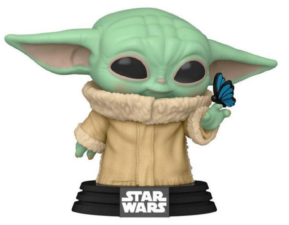 STAR WARS: THE MANDALORIAN - GROGU WITH BUTTERFLY US EXCLUSIVE POP! VINYL