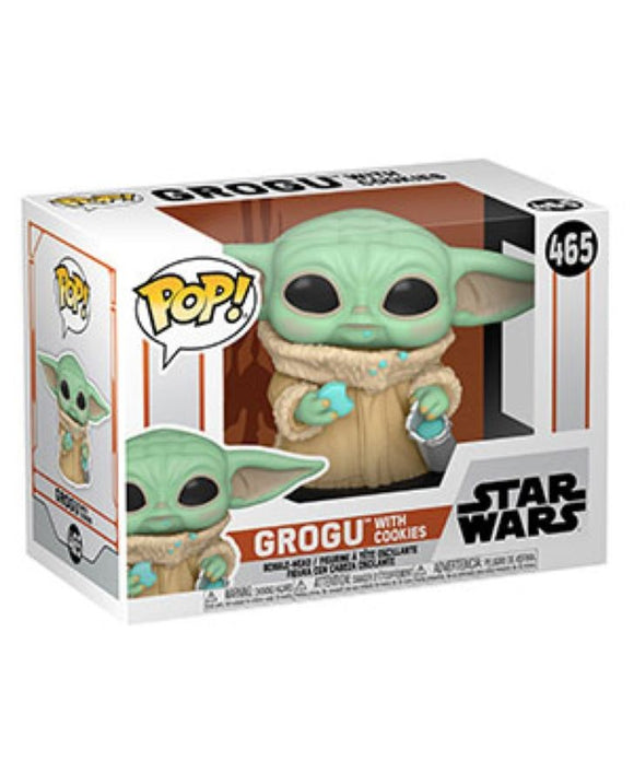 STAR WARS: THE MANDALORIAN - GROGU WITH COOKIES POP! VINYL