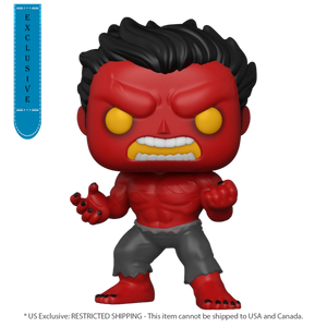 HULK - RED HULK US EXCLUSIVE POP! VINYL