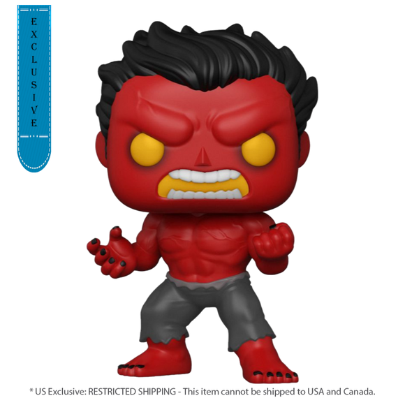 HULK - RED HULK US EXCLUSIVE POP! VINYL