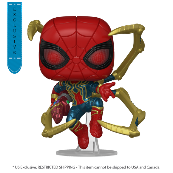 AVENGERS 4 - IRON SPIDER W/NANOGAUNTLET POP