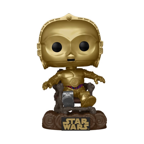 STAR WARS RETURN OF THE JEDI 40TH ANNIVERSARY - C3P0 IN CHAIR POP! VINYL