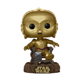 STAR WARS RETURN OF THE JEDI 40TH ANNIVERSARY - C3P0 IN CHAIR POP! VINYL