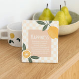 TUSCAN SUN HAPPINESS VERSE