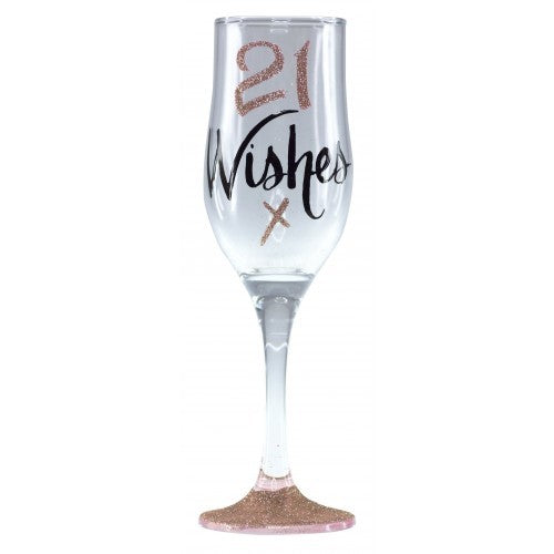 21 WISHES ROSE GOLD FLUTE