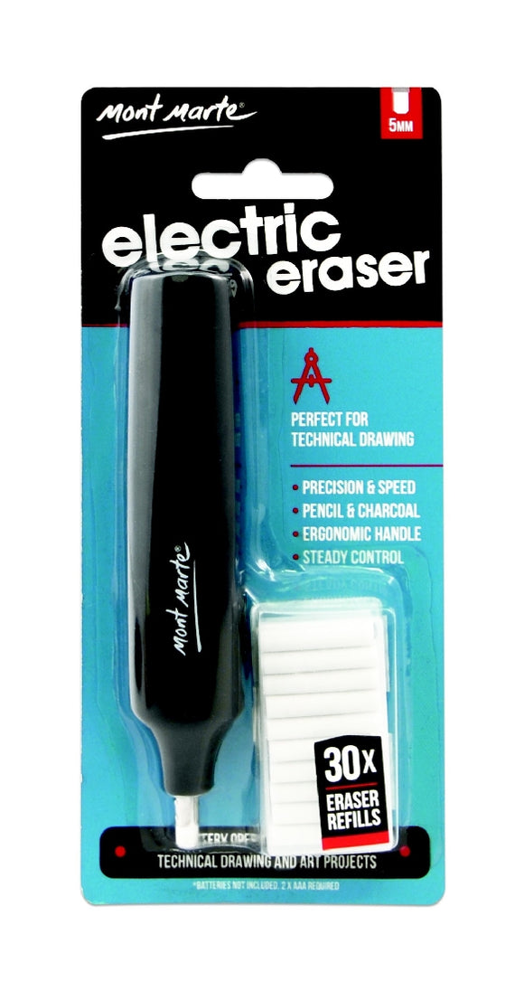 Electric Eraser with 30pce Erasers