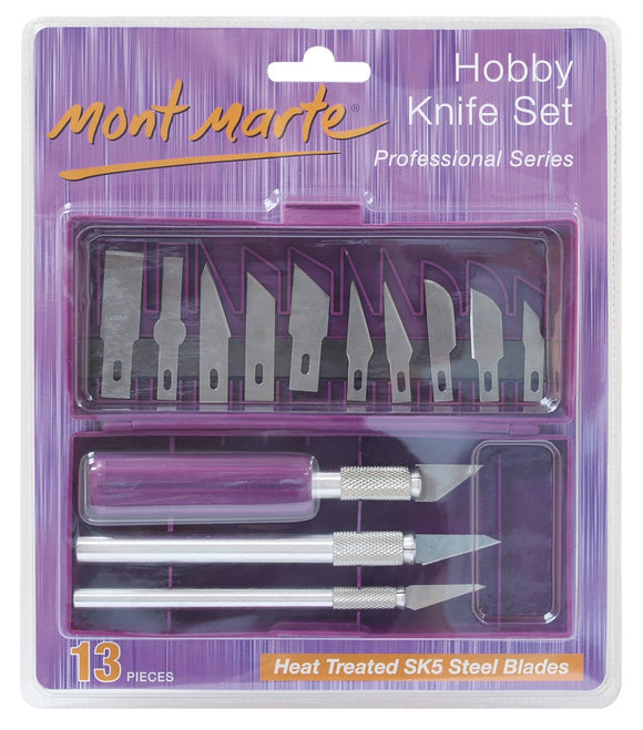 HOBBY KNIFE SET SK5 BLADES 13PCE