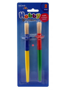 Hobby Brush with Rest 2pc