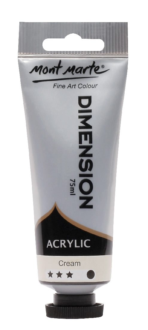 Dimension Acrylic 75mls Cream