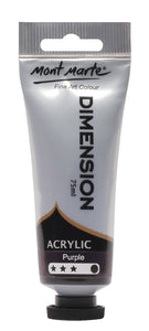 Dimension Acrylic 75mls Purple PMDA0016