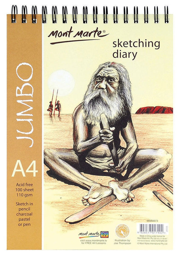 Jumbo Sketching Diary 100 Sht A4 MSB0073