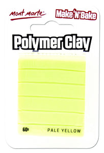 Make n Bake Polymer Clay - Pale Yellow