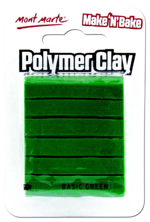 Make n Bake Polymer Clay - Basic Green MMSP6023