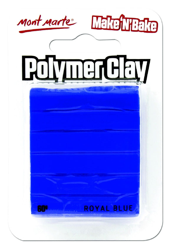 Make n Bake Polymer Clay 60g - Royal Blue