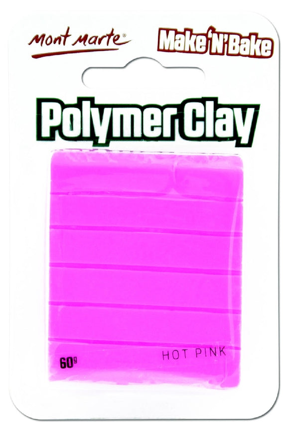 Make n Bake Polymer Clay - Hot Pink MMSP6043