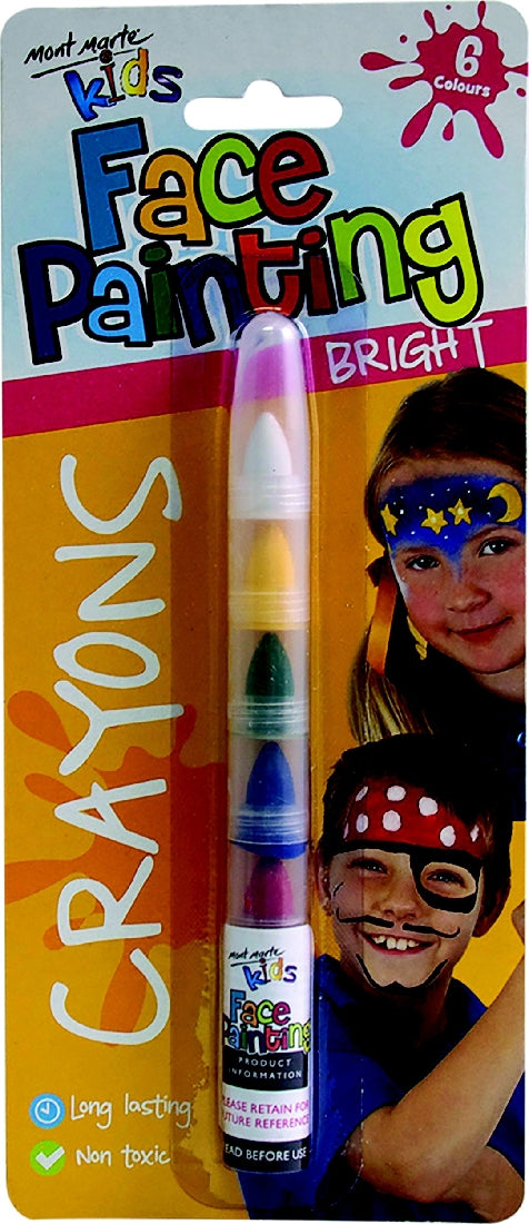 Face Painting Crayons - Bright
