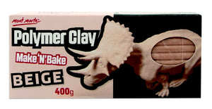 Make n Bake Polymer Clay 400gm Beige