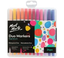 Adult Colouring Duo Markers 24pce