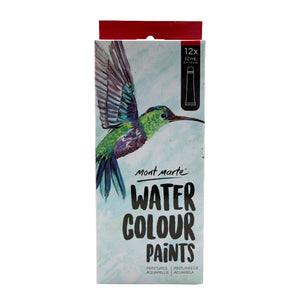 Watercolour Paints 12pce x 12ml