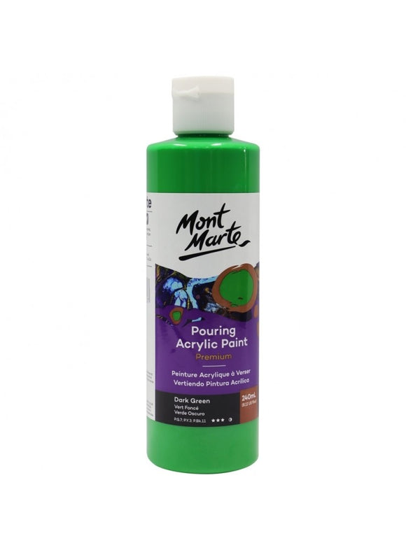 Pouring Acrylic 240ml - Dark Green